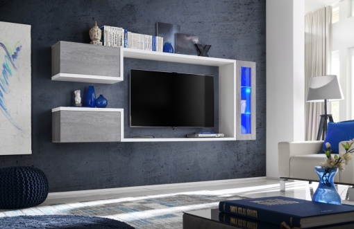 SET MODULAR LIVING GALAXY, CU ILUMINARE LED, BTW GL, STIL MODERN, ASM