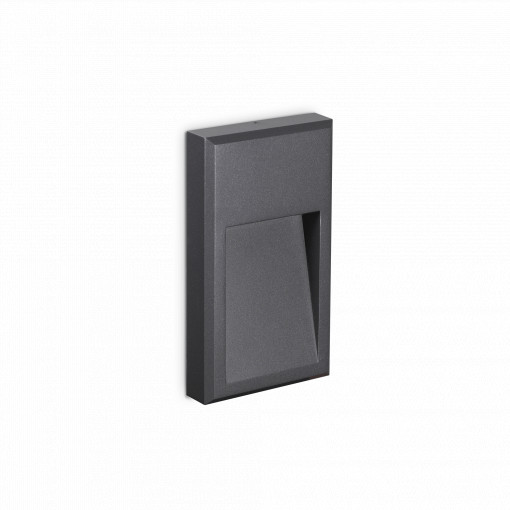 APLICA DE EXTERIOR, FEBE-2 AP, ANTRACIT, DESIGN MODERN, IDEAL LUX