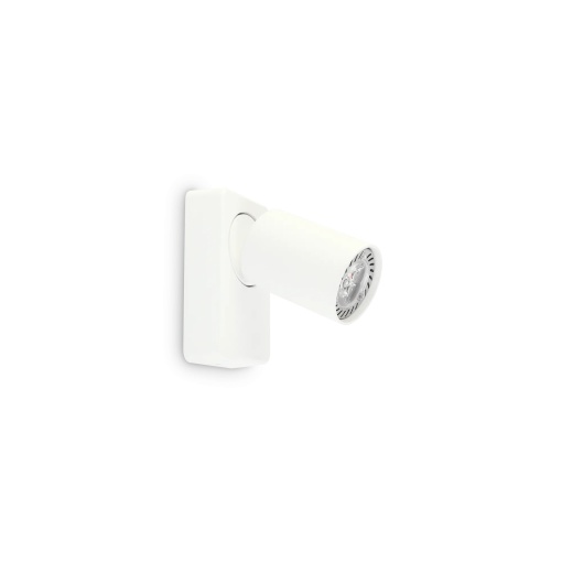 APLICA RUDY AP1 ROUND, ALB, DIN ALUMINIU, STIL MODERN