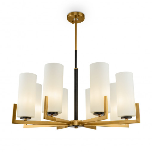 CANDELABRU FORTANO MOD089PL-08BS , DIN METAL SI STICLA, STIL MODERN, MAYTONI
