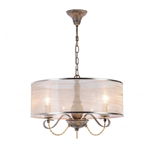 LUSTRA CABLE H357-PL-03-BG , DIN METAL SI ORGANZA, STIL MODERN, MAYTONI