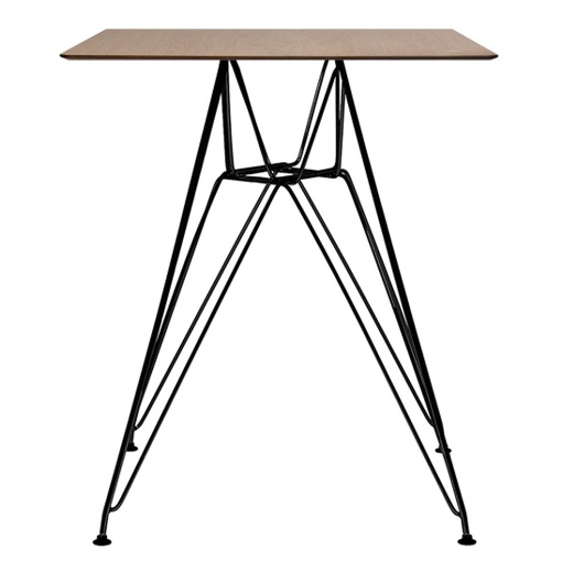 MASA DSR SQUARE BLACK 60x60 STIL MODERN B2