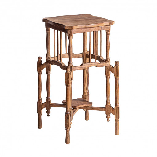 MASUTA DE CAFEA QASR REF. 30934, DIN LEMN MASIV DE MANGO, STIL RUSTIC, VIC