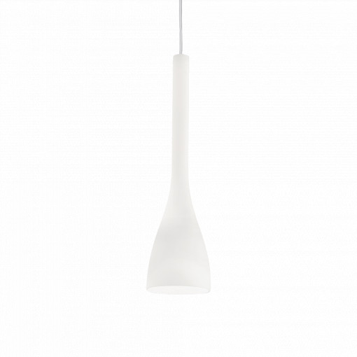 PENDUL FLUT SP1 SMALL, ALB, DIN STICLA, STIL MODERN