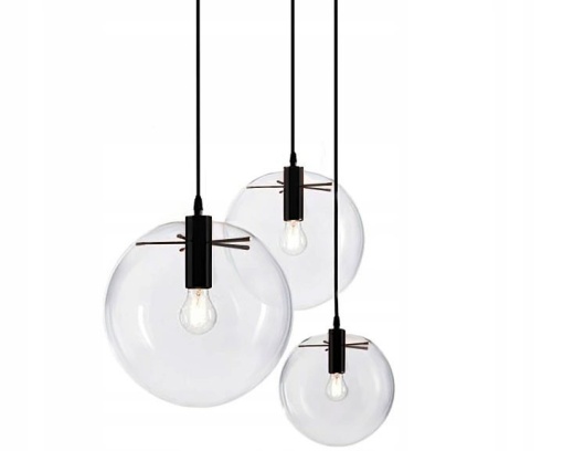 PENDUL LASSI BLACK APP307-1CP, 25x25/90 cm, NEGRU, DIN OTEL SI STICLA DE INALTA CALITATE, STIL MODERN, TU