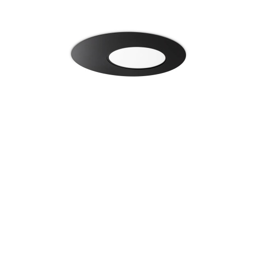 PLAFONIERA IRIDE PL D50, NEGRU, DIN METAL, STIL MODERN