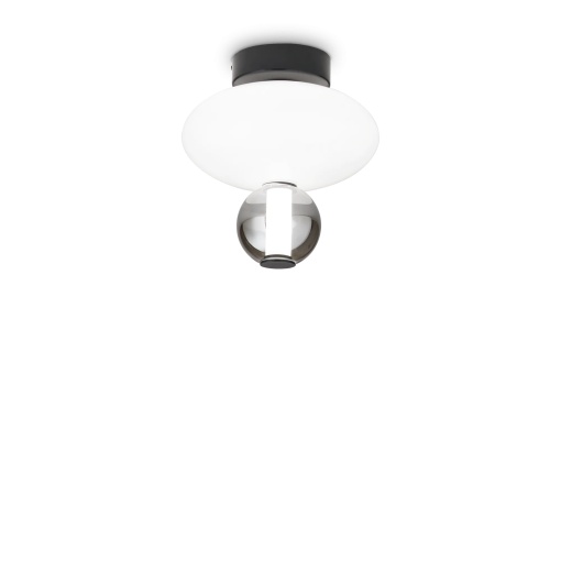 PLAFONIERA LUMIERE-2 PL, ALB, DIN METAL, STIL MODERN