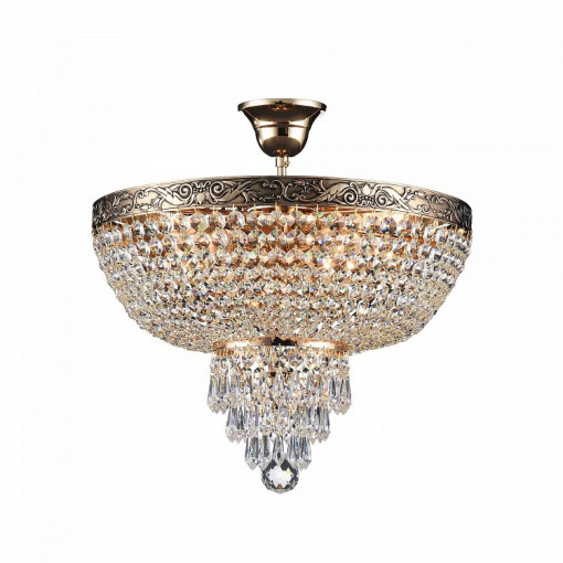 PLAFONIERA PALACE DIA890-CL-05-G , DIN METAL SI STICLA, STIL MODERN, MAYTONI