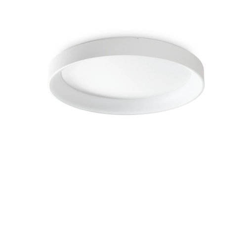 PLAFONIERA ZIGGY PL D080, ALB, DIN METAL, STIL MODERN