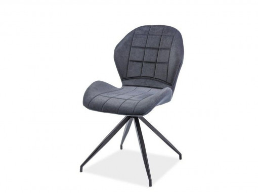 SCAUN HALS II GRI GRAFIT/NEGRU STIL SCANDINAV SIGNAL