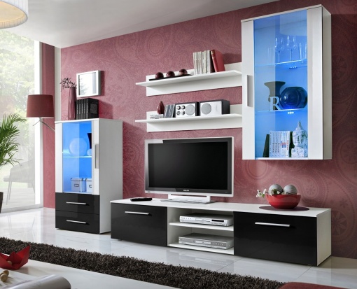 SET LIVING MODULAR CU LED GALINO J 28 WSHW GJ STIL MODERN ASM