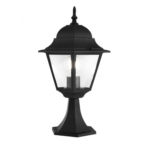 STALP EXTERIOR Abbey Road O004FL-01B, DIN ALUMINIU SI STICLA, STIL MODERN, MAYTONI
