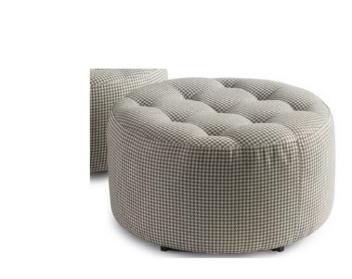 TABURET ALB/GRI ASTON - DESIGN MODERN
