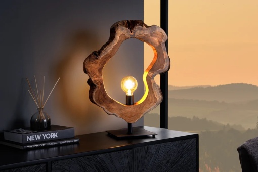 VEIOZA DIN LEMN, 55CM, ORGANIC, DIN LEMN SI METAL, ARTIM GROUP SELECTION
