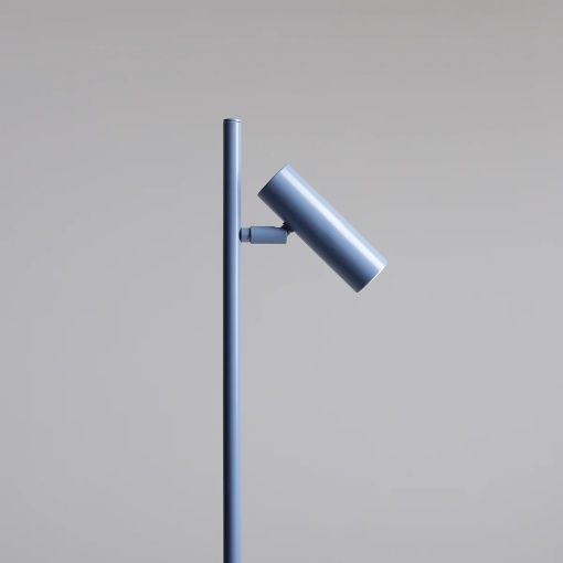 VEIOZA TREVO, 54 CM, ALBASTRA, DIN METAL, STIL MODERN