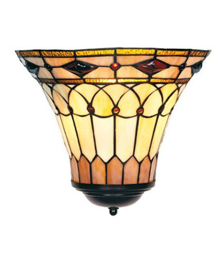 APLICA DEOSEBITA TIFFANY, COD LPW10805, DIN METAL SI STICLA