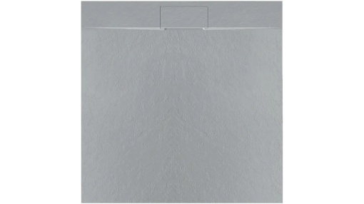 CADITA DE DUS REA BAZALT, 90x90 CM, GRI, DIN COMPOZIT, CALITATE SUPERIOARA
