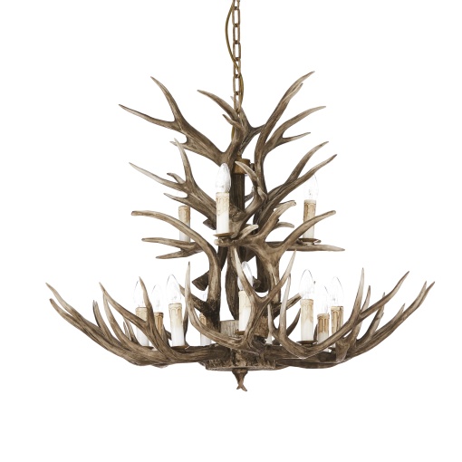 CANDELABRU CHALET SP12, MARO, DIN RASINA, STIL RUSTIC