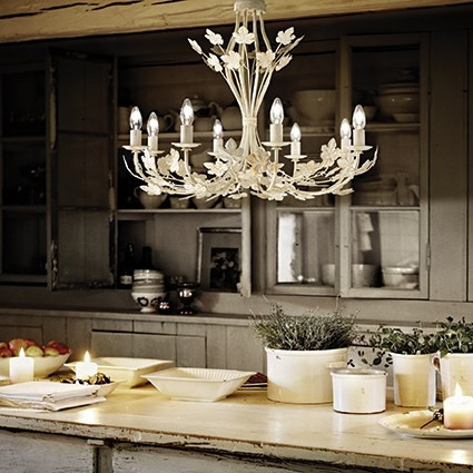 CANDELABRU DESIGN CLASIC PRELUCRAT MANUAL CHAMPAGNE SP8