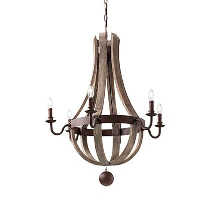 CANDELABRU DESIGN RUSTIC MILLENNIUM SP6