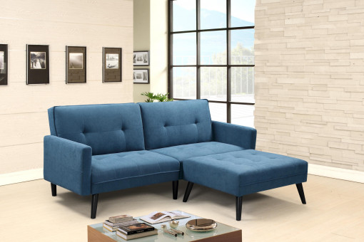 COLTAR EXTENSIBIL CORNER ALBASTRU STIL SCANDINAV HALMAR