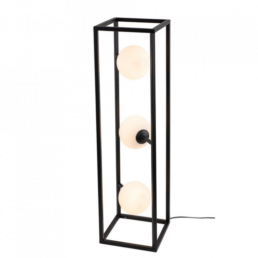 LAMPADAR CUBE 1027A1, DIN METAL SI STICLA, STIL CLASIC, ALDEX