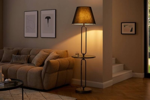 LAMPADAR SERVANT 175CM, DIN METAL SI ABAJUR, DESIGN MODERN, ARTIM GROUP