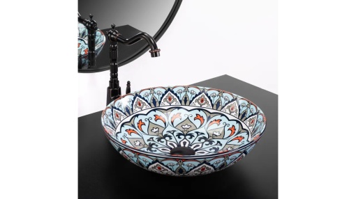 LAVOAR REA MEXICO, 40 CM, MULTICOLOR, DIN CERAMICA, CALITATE SUPERIOARA