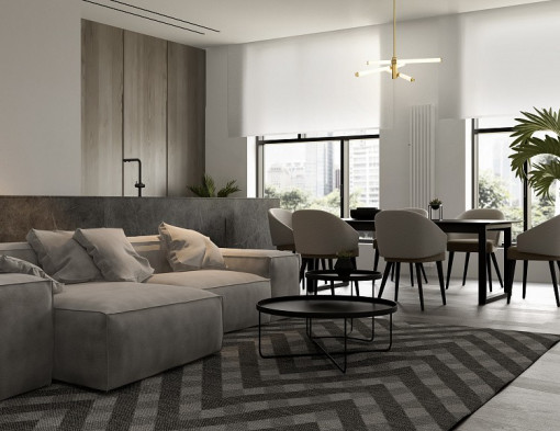 LUSTRA AXIS MOD106PL-L28G3K , DIN ALUMINIU, STIL MODERN, MAYTONI