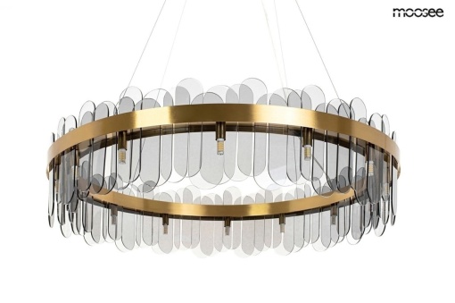 LUSTRA NEMO 100, CONFECTIONATA DIN STICLA SI METAL, STIL MODERN