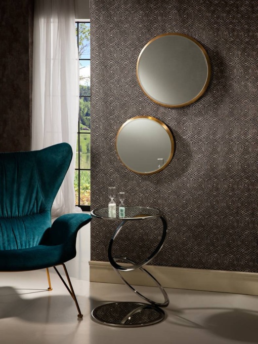 OGLINDA DECORATIVA 44CM, ARIES COD 119015, STIL MODERN SCHULLER