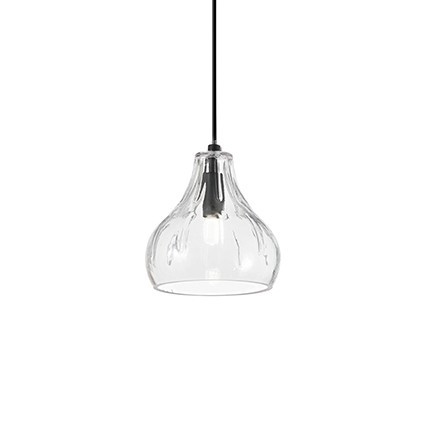 PENDUL COGNAC- 4 SP1, TRANSPARENT, DESIGN DECORATIV, IDEAL LUX