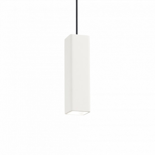 PENDUL DESIGN MODERN MINIMALIST OAK SP1 SQUARE ALB IDEAL LUX