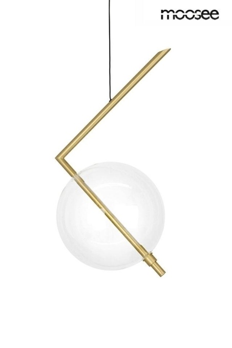 PENDUL ECHO, CONFECTIONAT DIN STICLA SI METAL, STIL MODERN