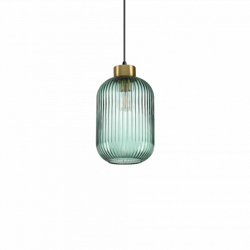 PENDUL MINT-1 SP1, VERDE, DIN STICLA, STIL MODERN
