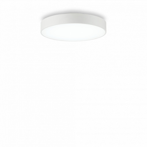 PLAFONIERA HALO PL D35, ALB, 35 CM, DIN ALUMINIU, STIL MODERN
