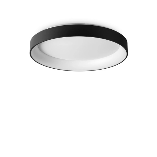 PLAFONIERA ZIGGY PL D080, NEGRU, DIN METAL, STIL MODERN