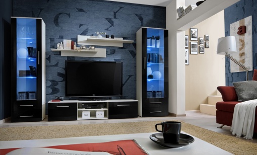 SET LIVING MODULAR CU LED GALINO C 23 WSH GC STIL MODERN ASM