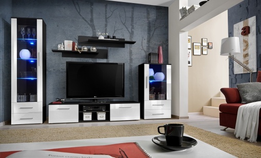SET LIVING MODULAR CU LED GALINO I 28 ZW GI STIL MODERN ASM