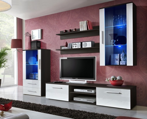 SET LIVING MODULAR CU LED GALINO J 28 EMWH GJ STIL MODERN ASM