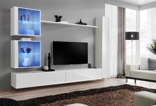 SET LIVING MODULAR CU LED SWITCH XVIII 26 WW SW18 STIL MODERN ASM