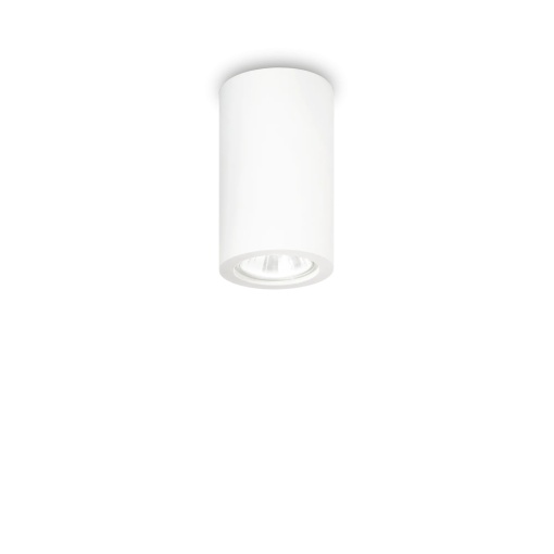 SPOT TOWER PL1 ROUND, ALB, DIN METAL, STIL MODERN
