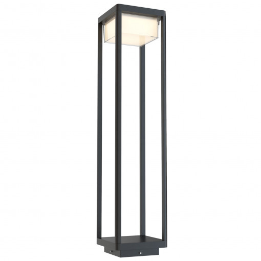 STALP EXTERIOR BAKER O021FL-L10B3K, DIN ALUMINIU, STIL MODERN, MAYTONI