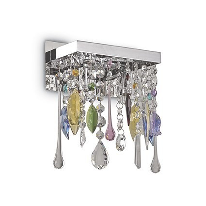 APLICA CRISTAL GIADA AP2, COLOR, DESIGN CLASIC, IDEAL LUX