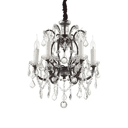 CANDELABRU DESIGN RUSTIC LIBERTY SP6 TRANSPARENT