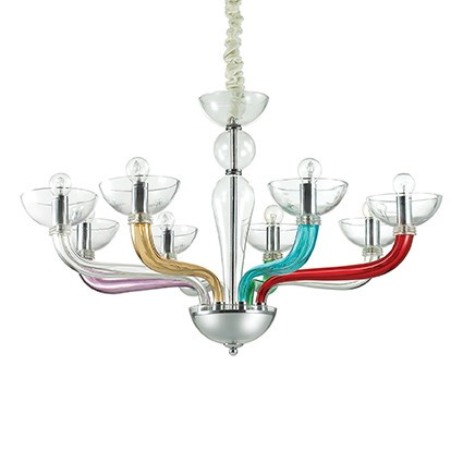 CANDELABRU EXCLUSIVIST CASANOVA SP8, COLOR, DESIGN MODERN, IDEAL LUX