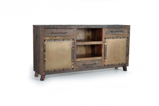 COMODA/BUFET 180CM, MARO, DIN LEMN RECICLAT, GINER Y COLOMER