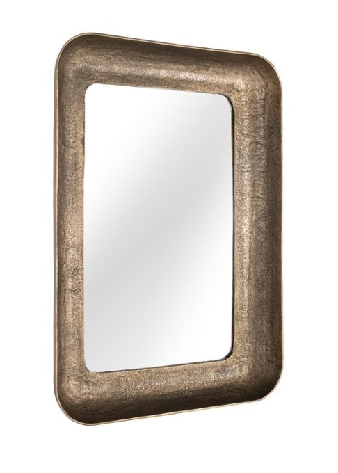 OGLINDA 107CM, CULOARE BRONZ, OGLINDA SI METAL, DESIGN DEOSEBIT