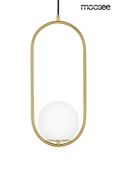 PENDUL AURELIA 50 GOLD, CONFECTIONAT DIN METAL SI STICLA, STIL MODERN