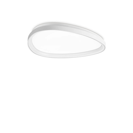 PLAFONIERA GEMINI PL D061, ALB, DIN METAL, STIL MODERN